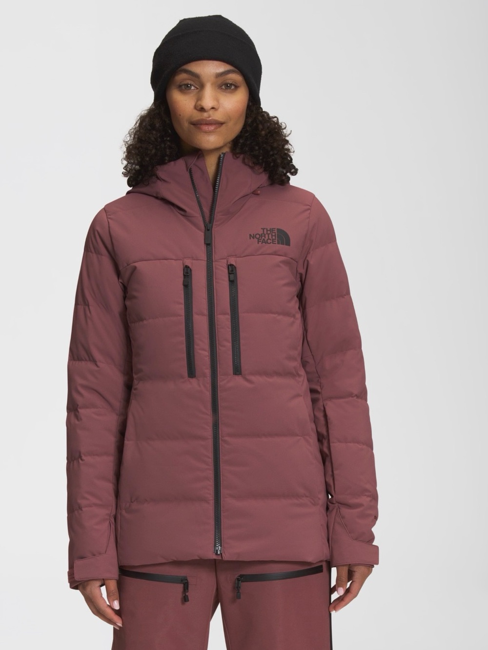 The North Face Women's Hooded Puffer Jacket - Rosewood
